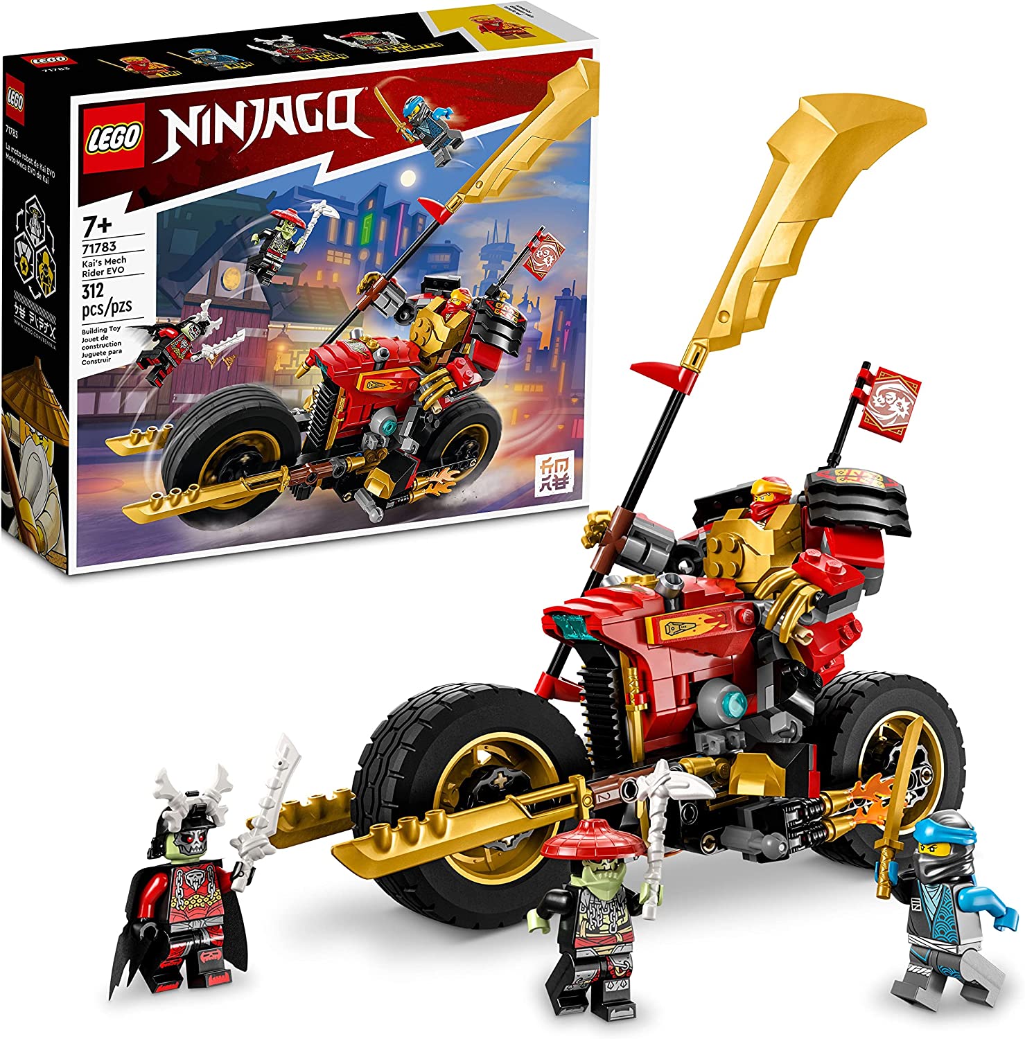 LEGO Ninjago Kai’s Mech Rider EVO 71783 - LEGO, LEGO Ninjago