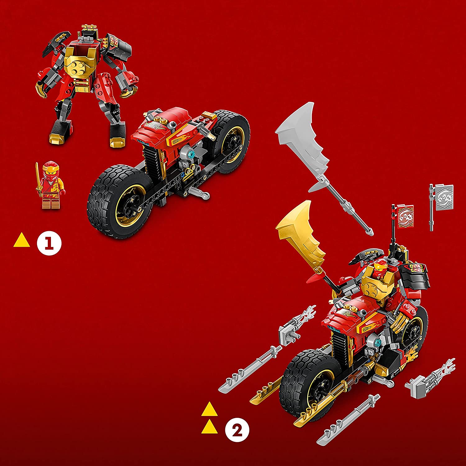 LEGO Ninjago Kai’s Mech Rider EVO 71783 - LEGO, LEGO Ninjago