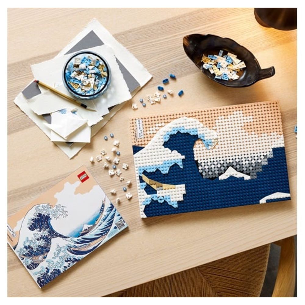 LEGO Art Hokusai – The Great Wave 31208 - LEGO, LEGO Art