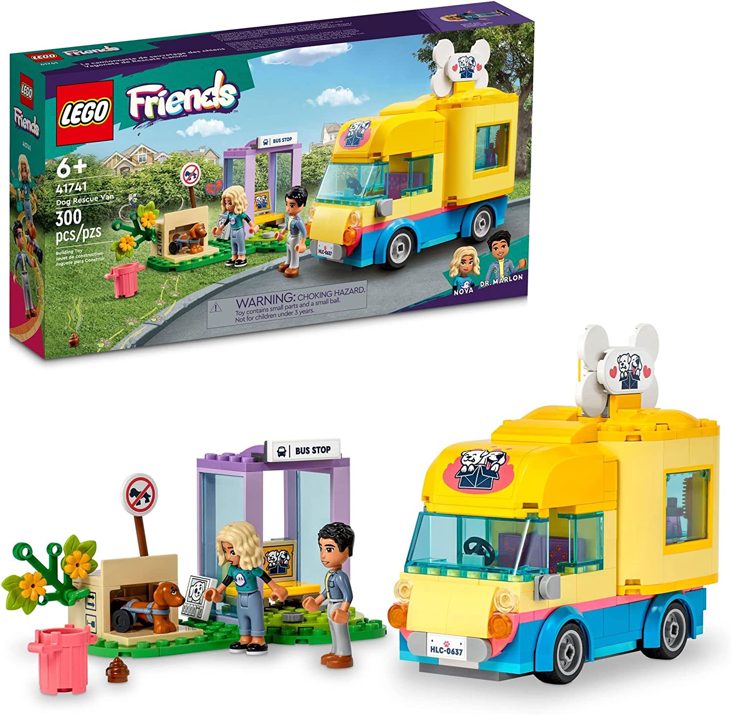 LEGO Friends Dog Rescue Van 41741 - LEGO, LEGO Friends