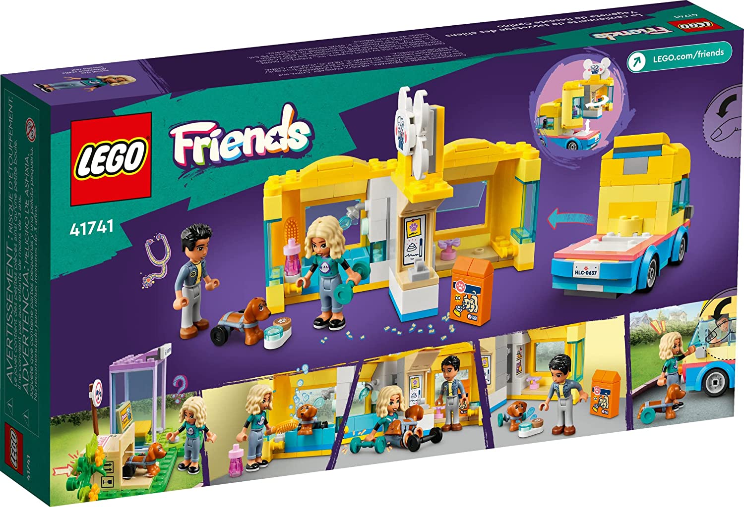 LEGO Friends Dog Rescue Van 41741 - LEGO, LEGO Friends