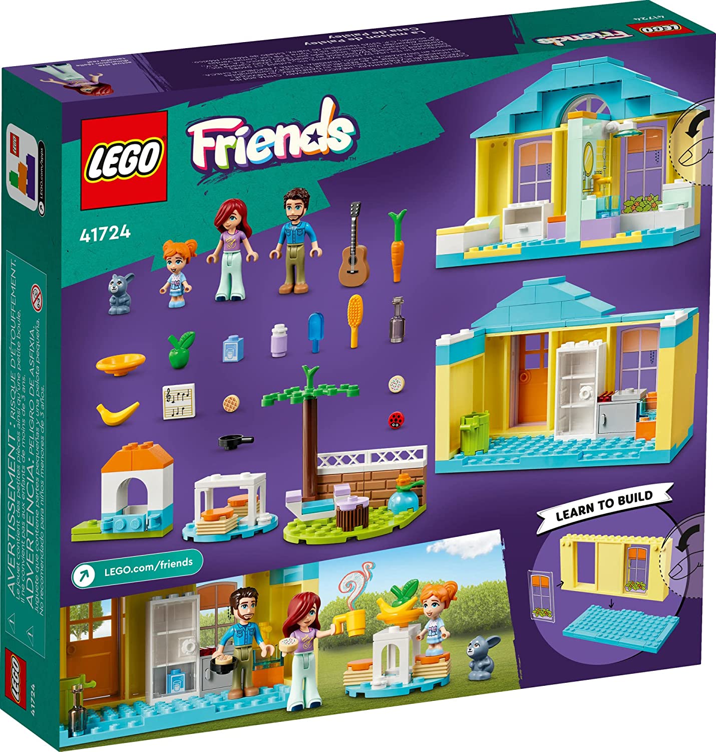 LEGO Friends Paisley's House 41724 - LEGO, LEGO Friends