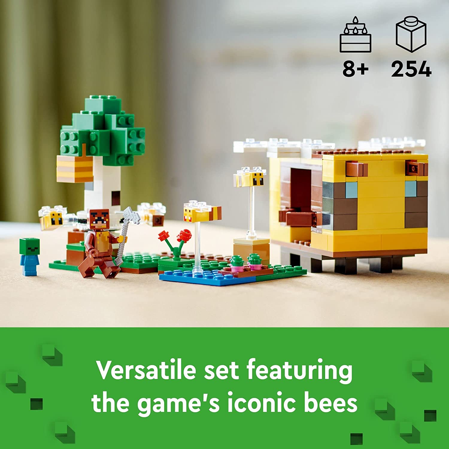 LEGO Minecraft The Bee Cottage 21241 - LEGO, LEGO Minecraft