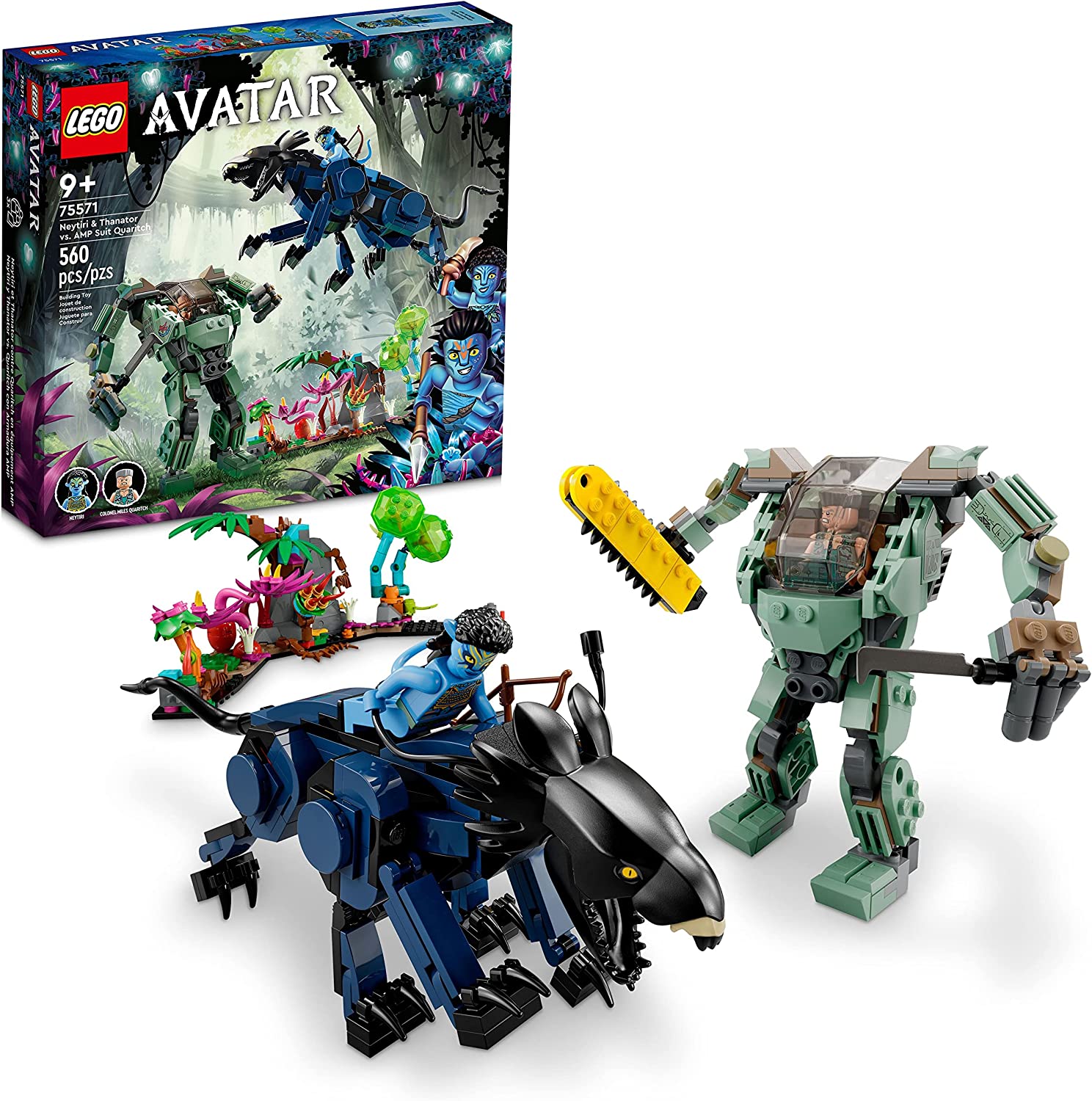 LEGO Avatar Neytiti & Thanator VS. AMP Suit Quaritch 75571 - LEGO, LEGO Avatar