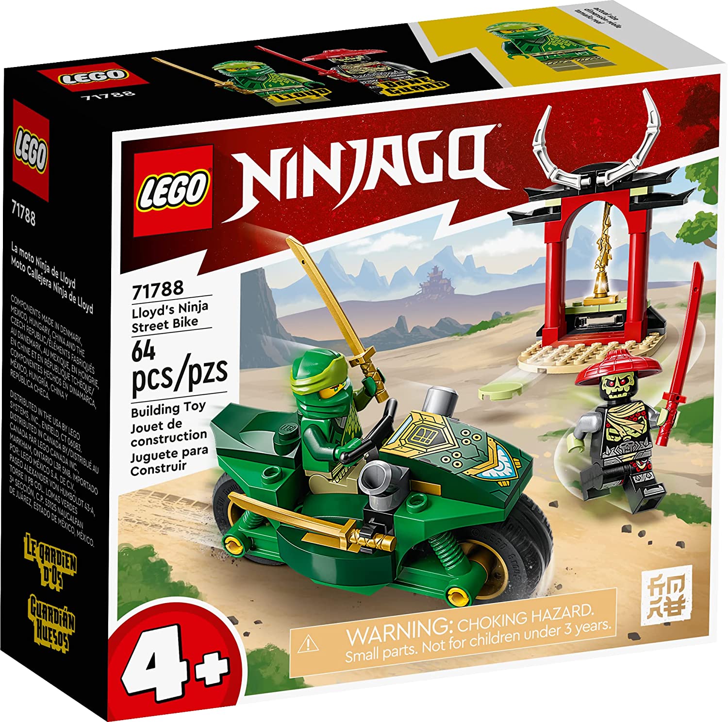 LEGO Ninjago Lloyd’s Ninja Street Bike 71788 - LEGO, LEGO Ninjago