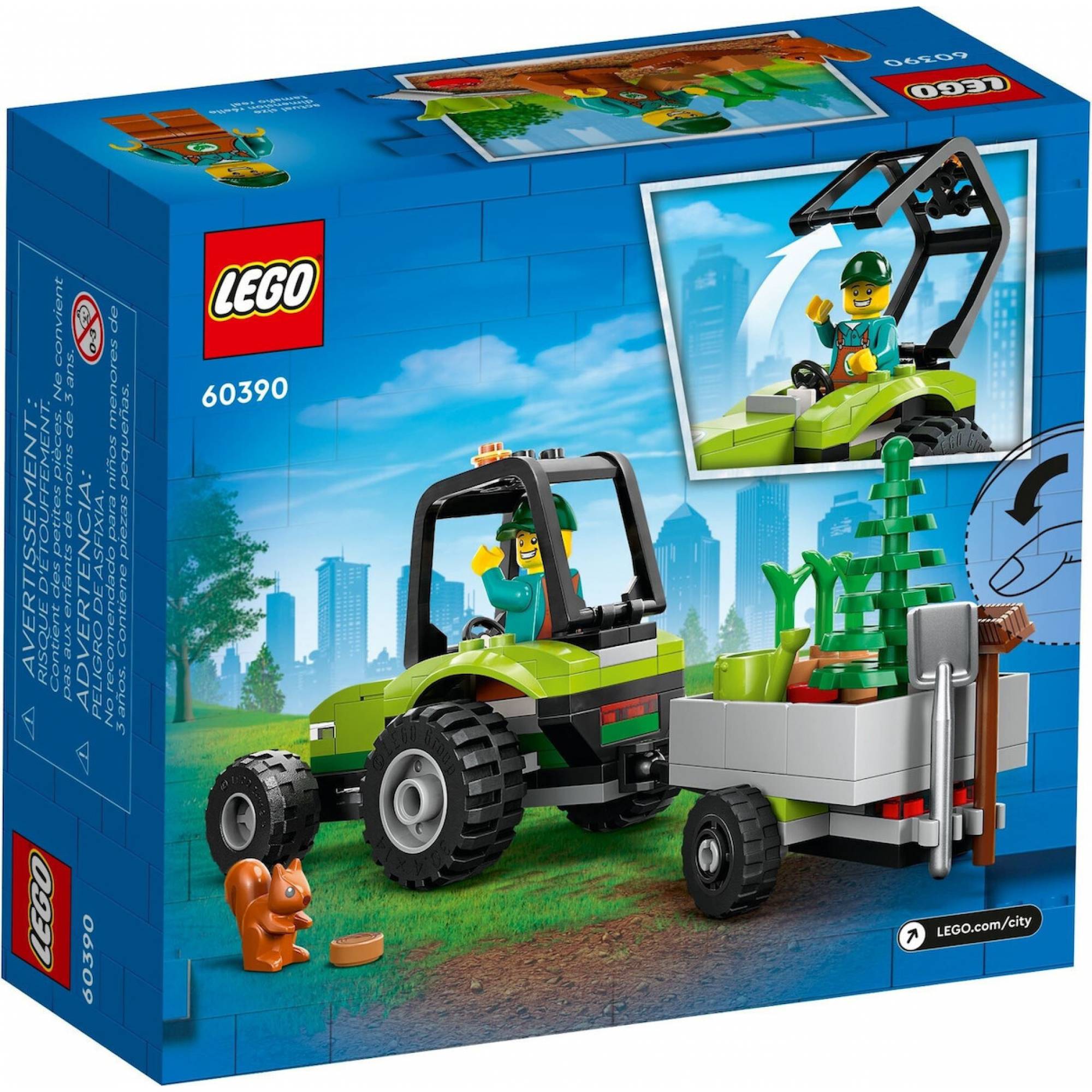 LEGO City Great Vehicles Park Tractor 60390 - LEGO, LEGO City, LEGO City Great Vehicles