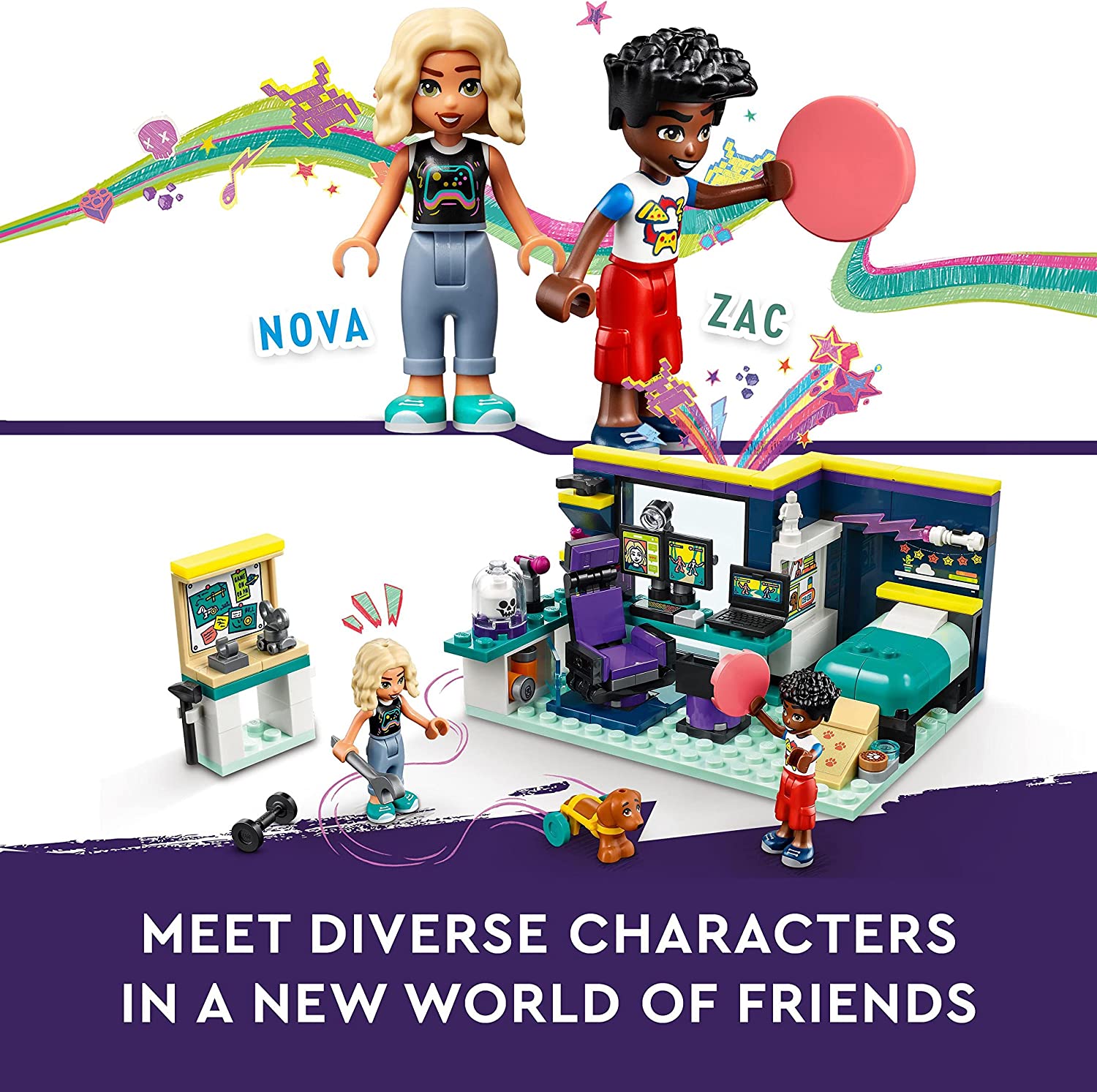 LEGO Friends Nova's Room 41755 - LEGO, LEGO Friends