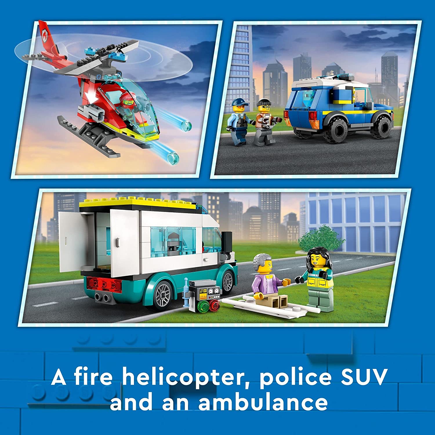 Lego city police emergency vehicles hq 60371 - LEGO, LEGO City, LEGO City Police