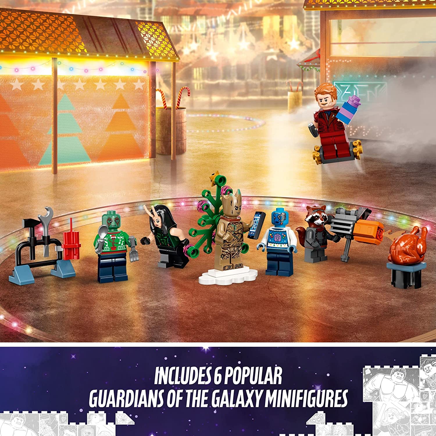 LEGO Marvel Super Heroes Guardians Of The Galaxy Advent Calendar 76231 - LEGO, LEGO Marvel Super Heroes, LEGO Super Heroes