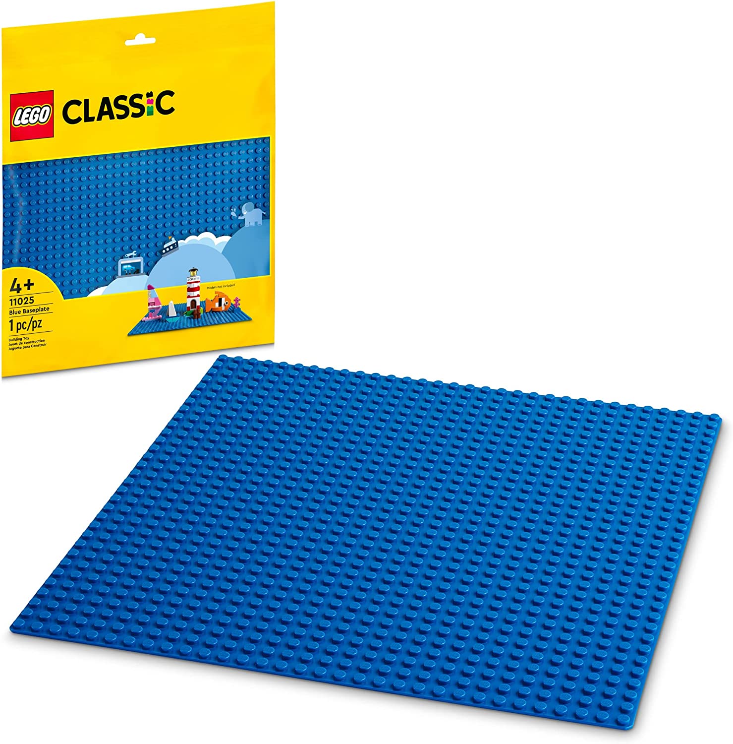 LEGO Classic Blue Baseplate 11025 - LEGO, LEGO Classic