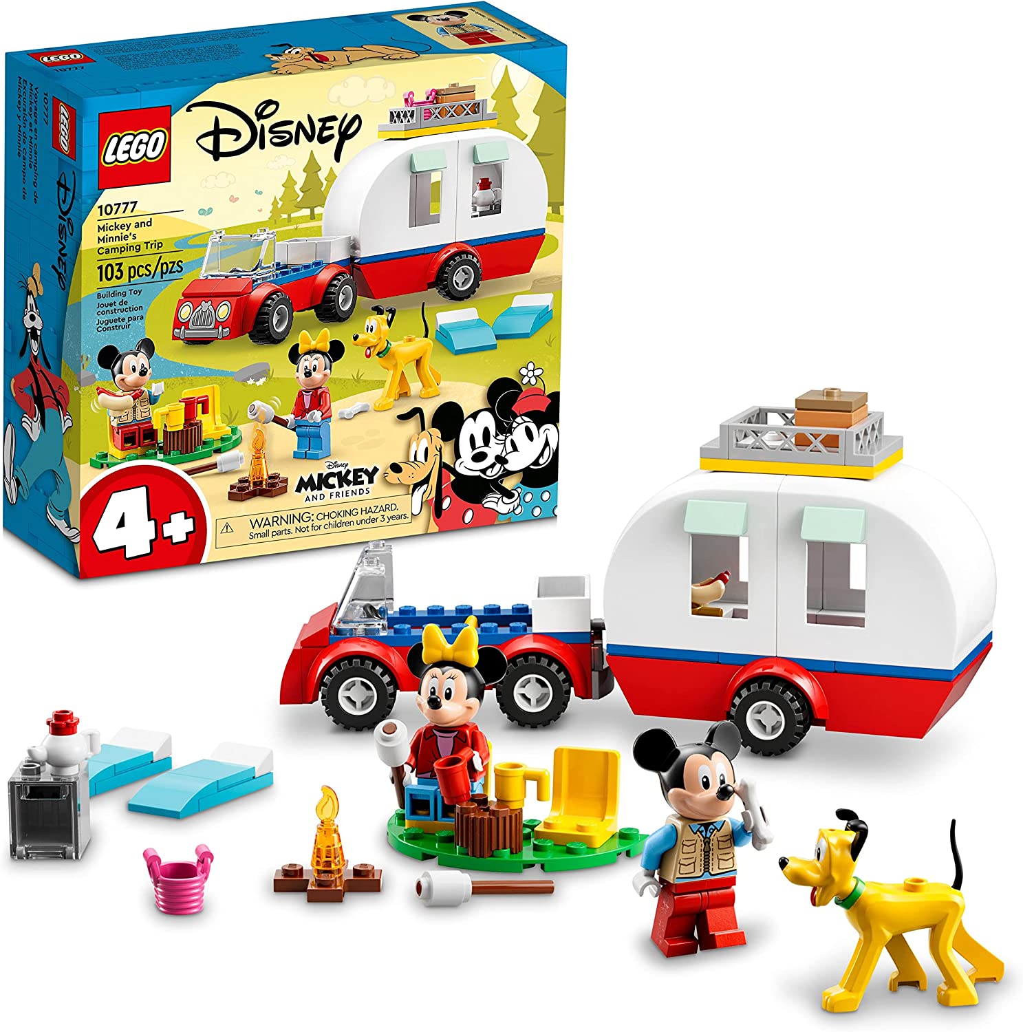 LEGO Disney Mickey Mouse and Minnie Mouse's Camping Trip 10777 - LEGO, LEGO Disney