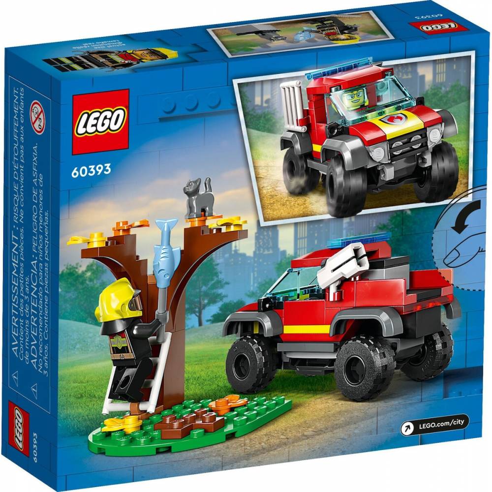 LEGO City 4x4 Fire Truck Rescue 60393 - LEGO, LEGO City, LEGO City Fire