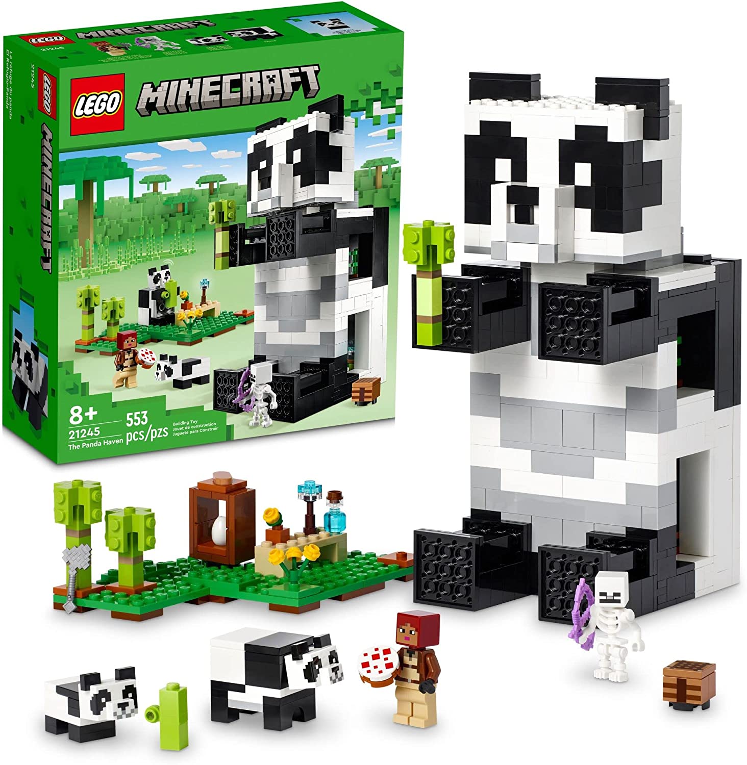 LEGO Minecraft The Panda Haven 21245 - LEGO, LEGO Minecraft