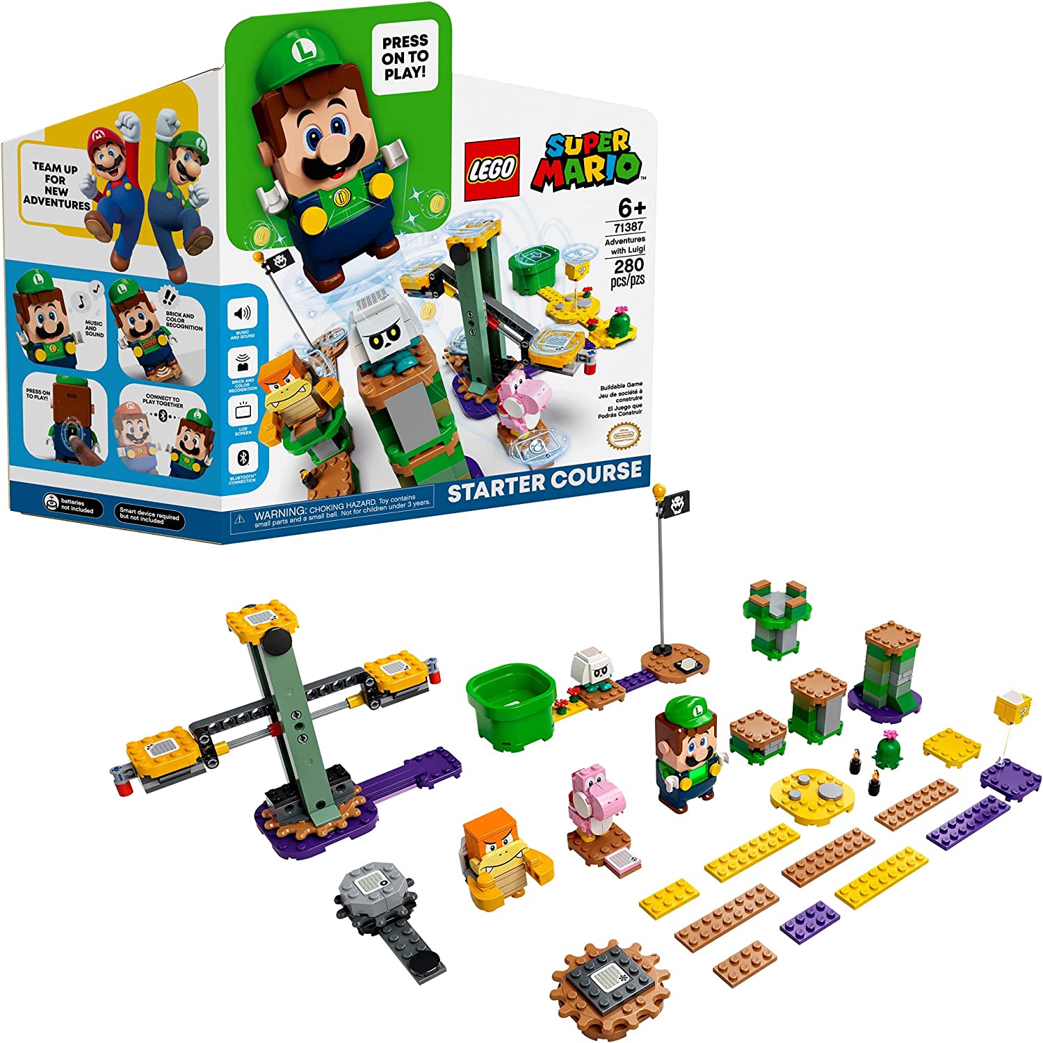 LEGO Super Mario Adventures with Luigi Starter Course 71387 - LEGO, LEGO Super Mario