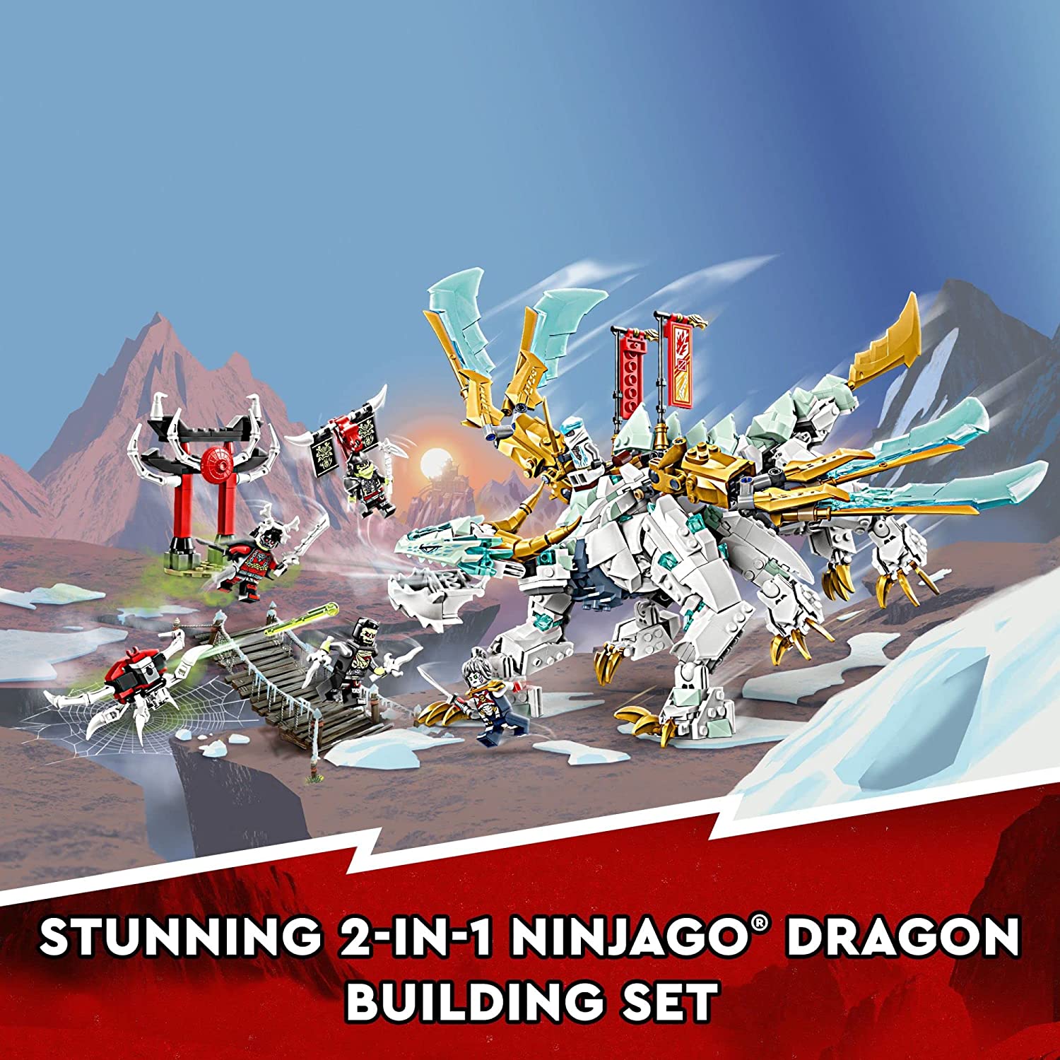 LEGO Ninjago Zane’s Ice Dragon Creature 71786 - LEGO, LEGO Ninjago