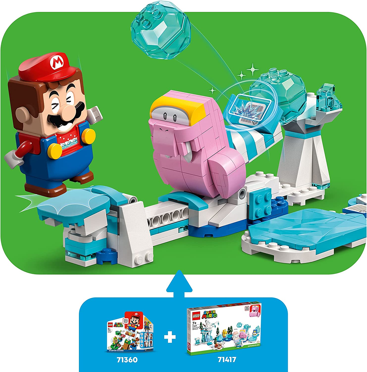 LEGO Super Mario Fliprus Snow Adventure Expansion Set 71417 - LEGO, LEGO Super Mario