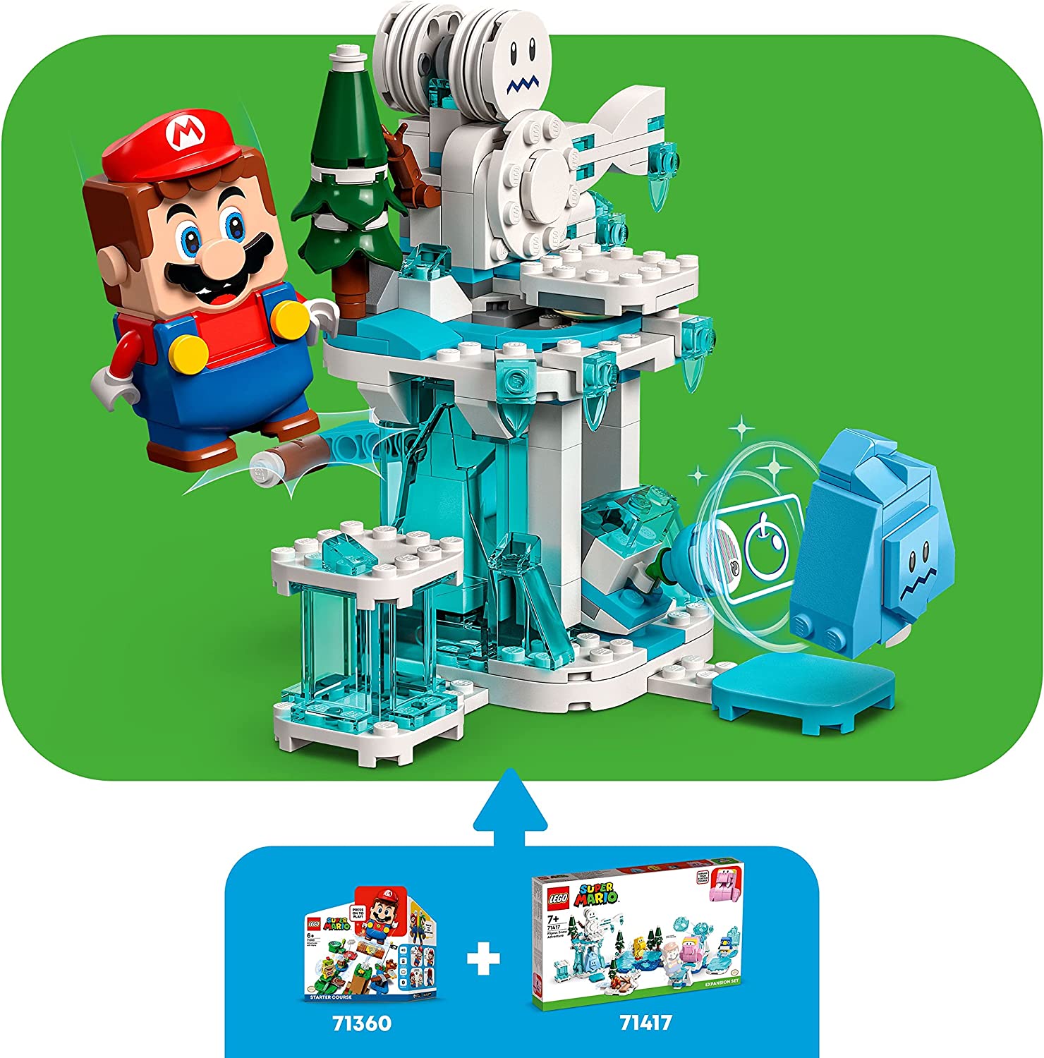 LEGO Super Mario Fliprus Snow Adventure Expansion Set 71417 - LEGO, LEGO Super Mario