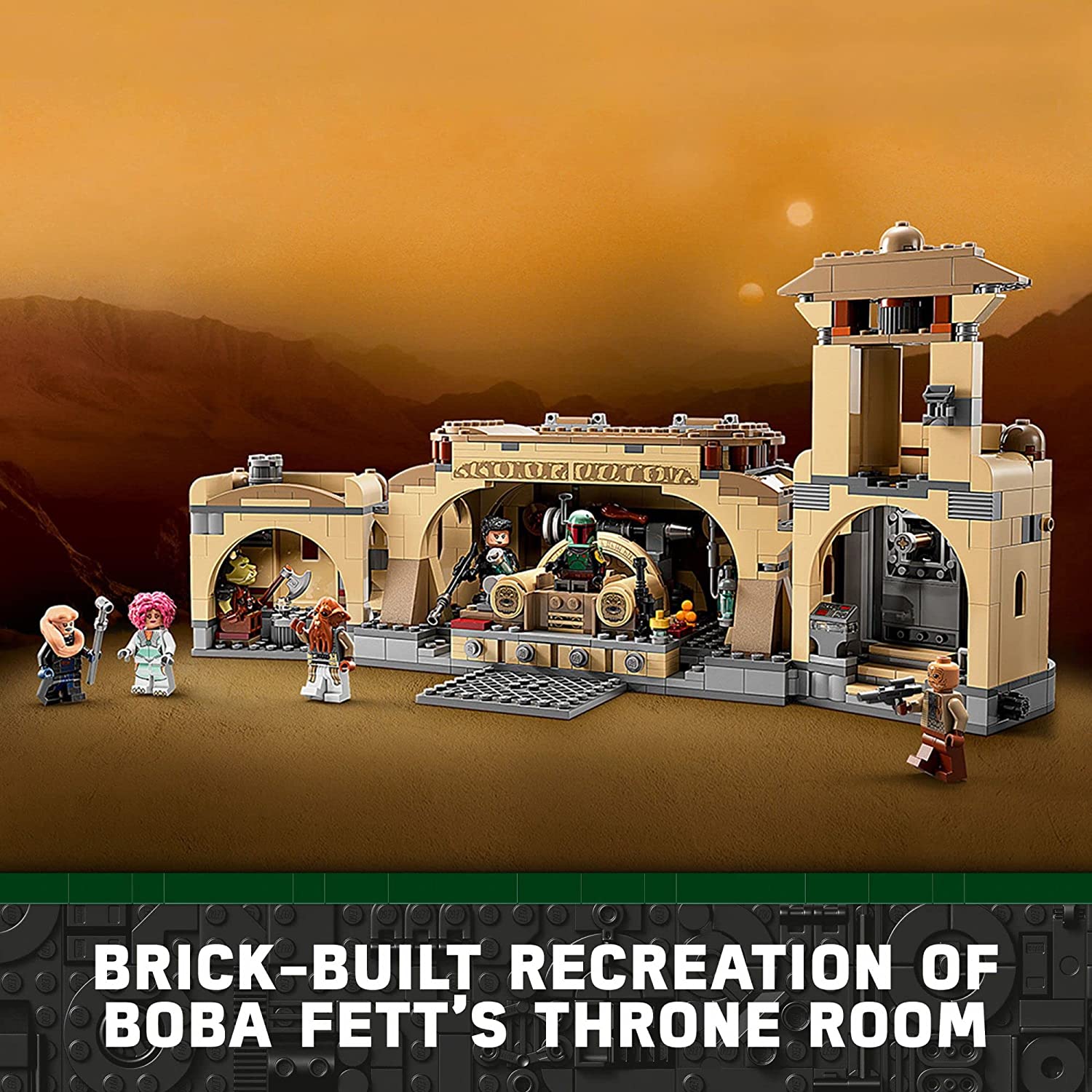 LEGO Star Wars Boba Fett's Throne Room 75326 - LEGO, LEGO Star Wars