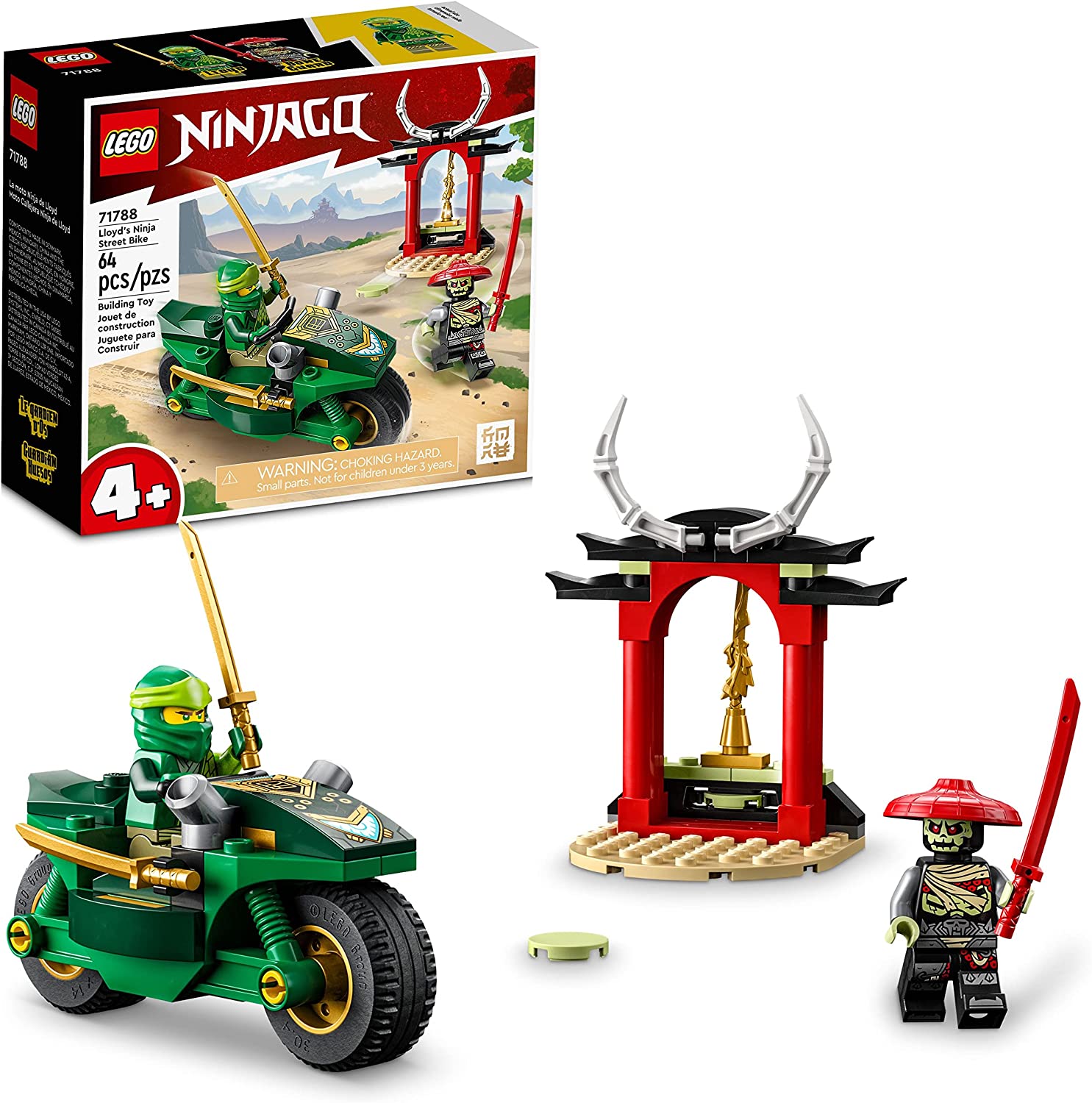 LEGO Ninjago Lloyd’s Ninja Street Bike 71788 - LEGO, LEGO Ninjago