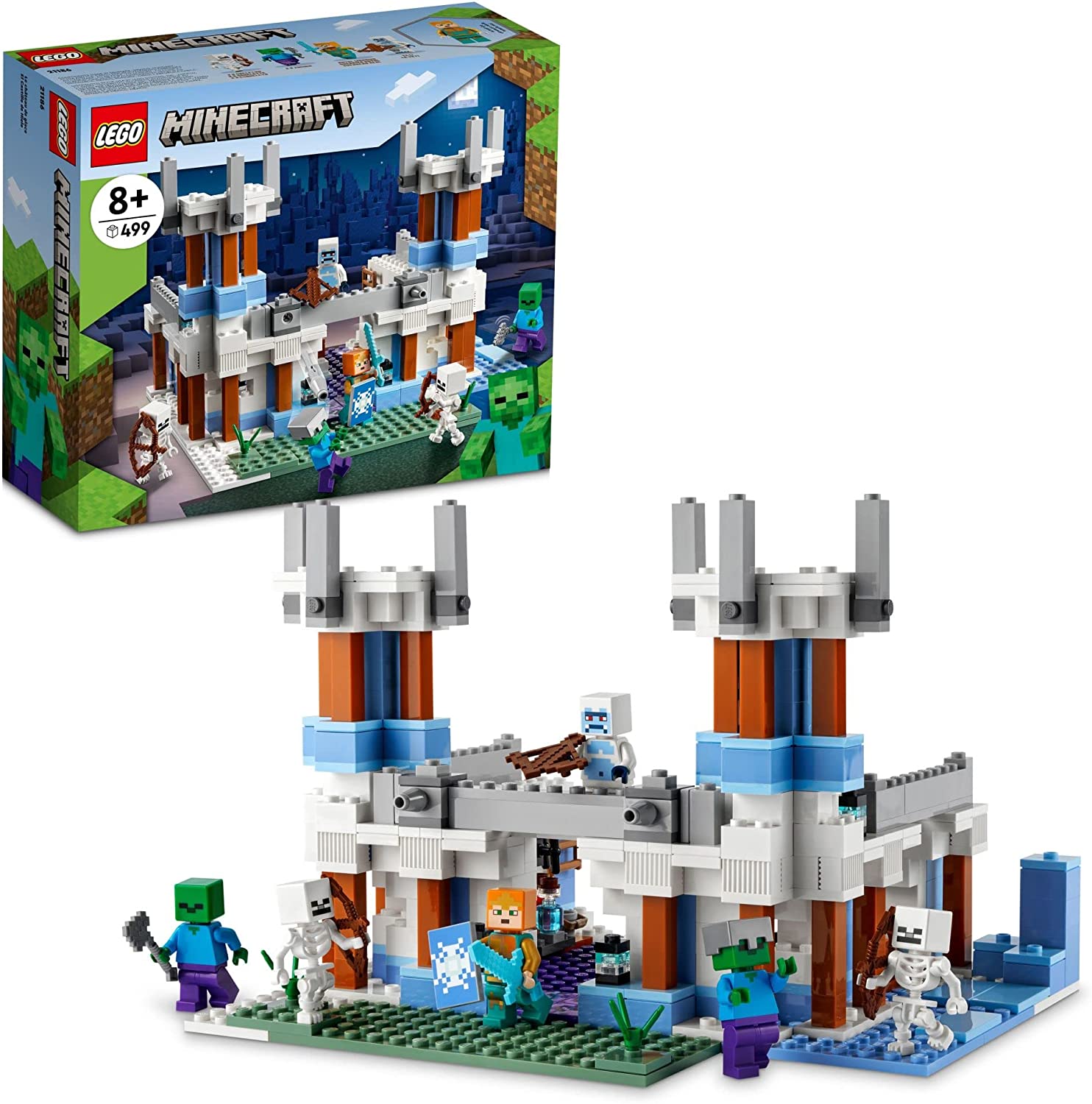 LEGO Minecraft The Ice Castle 21186 - LEGO, LEGO Minecraft