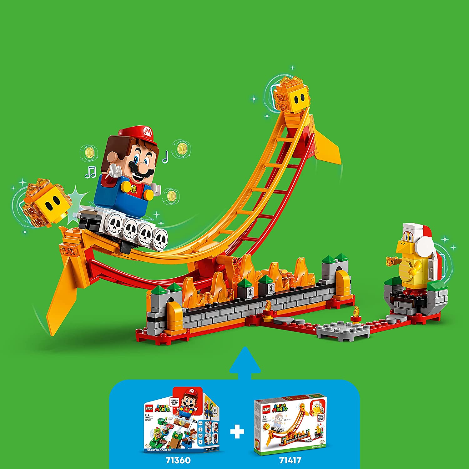 LEGO Super Mario Lava Wave Ride Expansion Set 71416 - LEGO, LEGO Super Mario