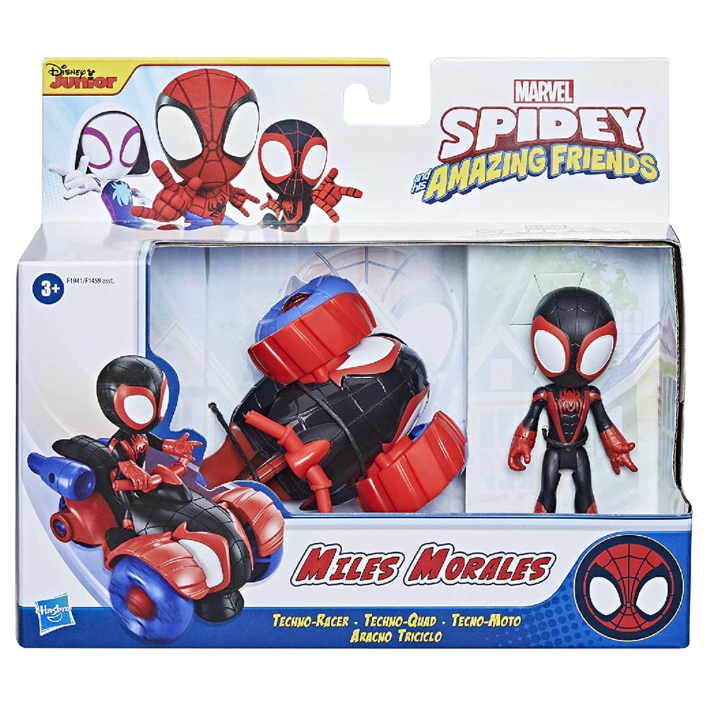 Spidey And His Amazing Friends Vehicle And Figure Διάφορα Σχέδια F14595L2 - Spider-Man