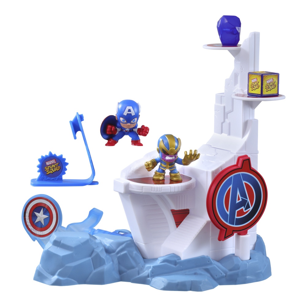 Λαμπάδα Marvel Stunt Figure And Feature Playset Σχέδια F6894 - Marvel