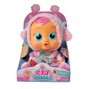 Cry Babies Κλαψουλίνια Candy - Διαδραστική Κούκλα Κανίς Κλαίει Με Αληθινά Δάκρυα 4104-93751 - Cry Babies