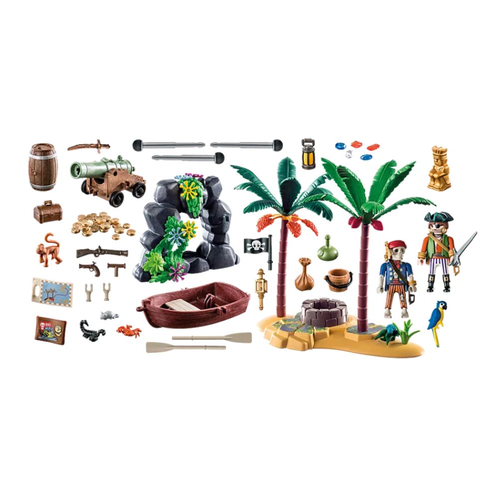 Playmobil Pirates Πειρατικό Νησί Θησαυρού 70962 - Playmobil, Playmobil Pirates