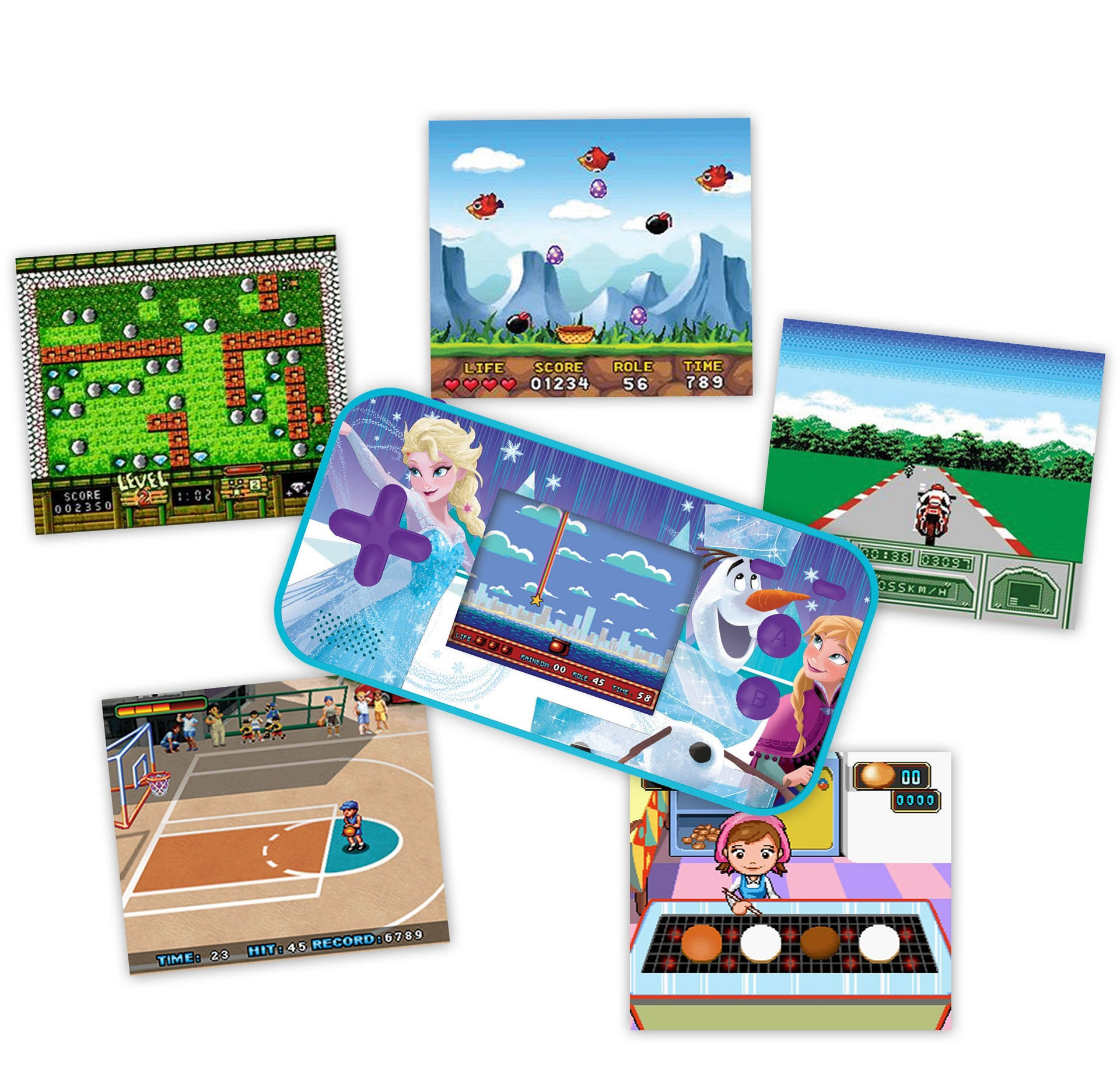 Lexibook Κονσόλα Cyber Arcade Frozen - Οθόνη 2,5 150 Παιχνίδια JL2367FZ - Lexibook