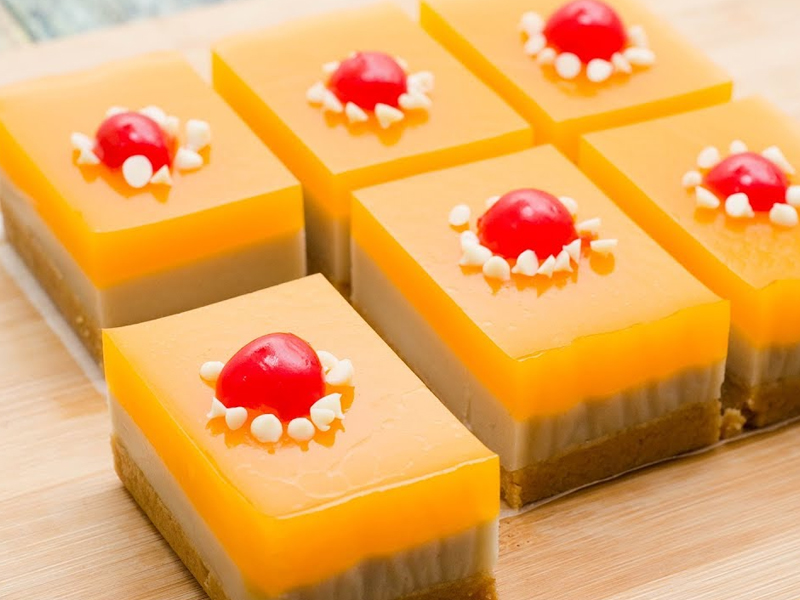 Orange Biscuit Cake