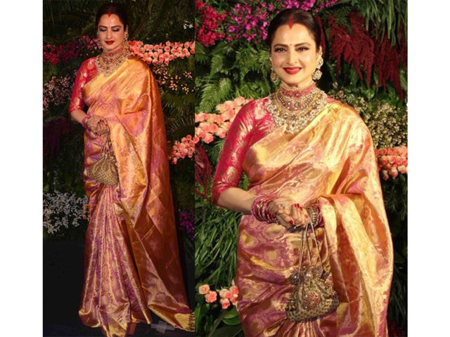 10 Times Rekha's Sarees Became Fashion Goals - The Channel 46