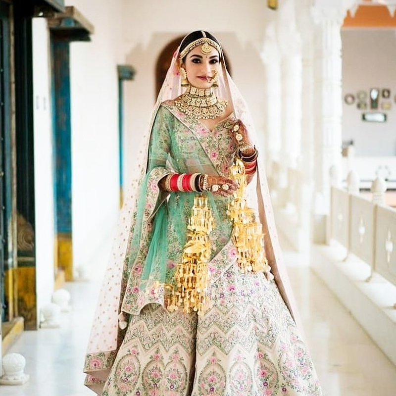 Cheap sales wedding lehengas