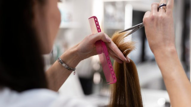 Not trimming your hair at regular intervals may lead to further hair thinning