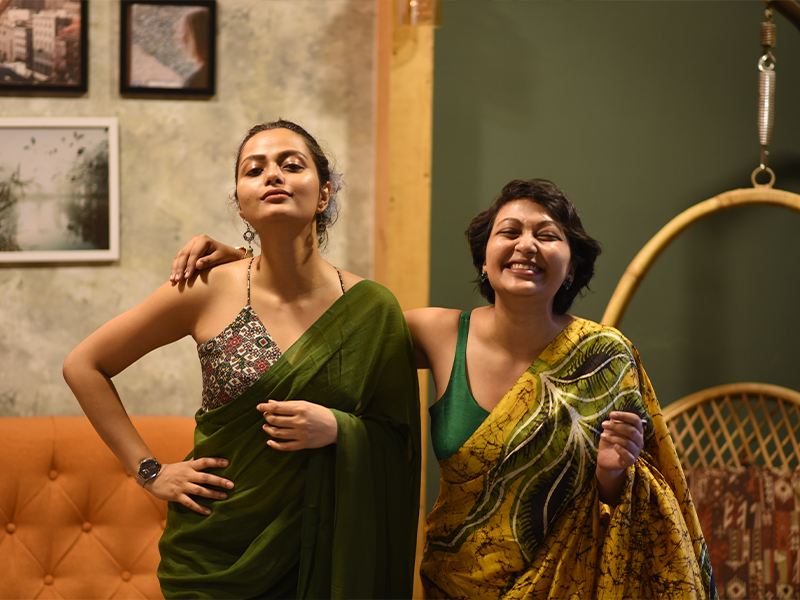 5 Romanchak Saree Styles To Flatter Different Body Types - A Style Guide By Suta