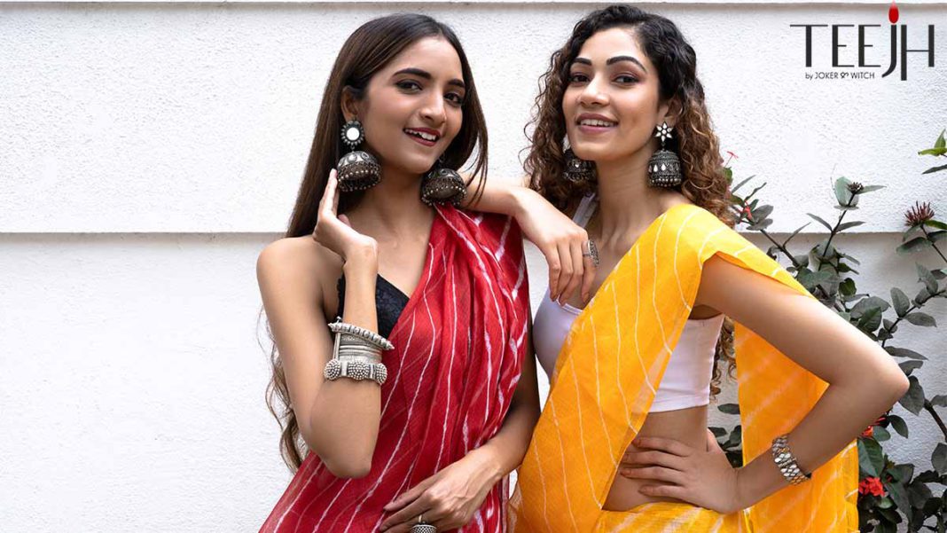 Jewellery Brand Teejh Launches Block Print Sarees Designed For The Modern Indian Woman