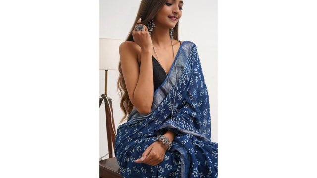 Jewellery Brand Teejh Launches Block Print Sarees Designed For The Modern Indian Woman