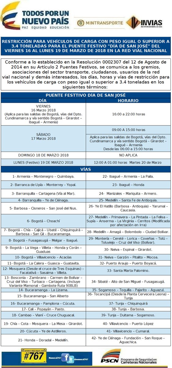 restricción vehículos de carga