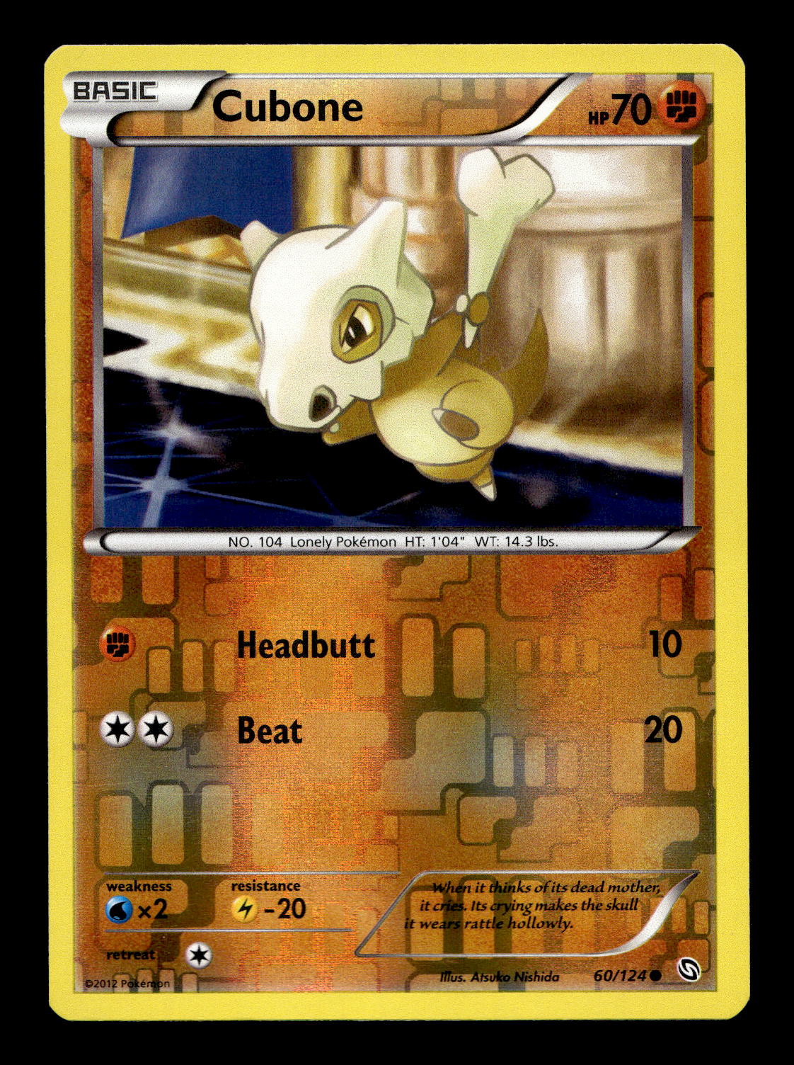 Cubone Marowak Pokemon Card! Rare Holo/Reverse Holo GX EX Choose Your Cards! - Picture 44 of 62