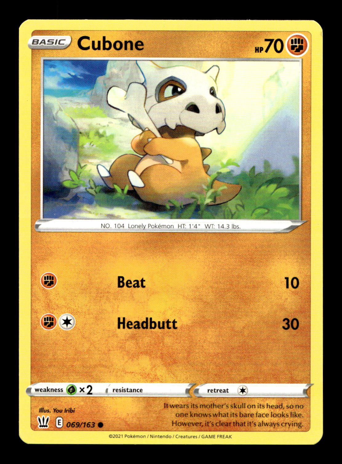 Cubone Marowak Pokemon Card! Rare Holo/Reverse Holo GX EX Choose Your Cards! - Picture 10 of 62