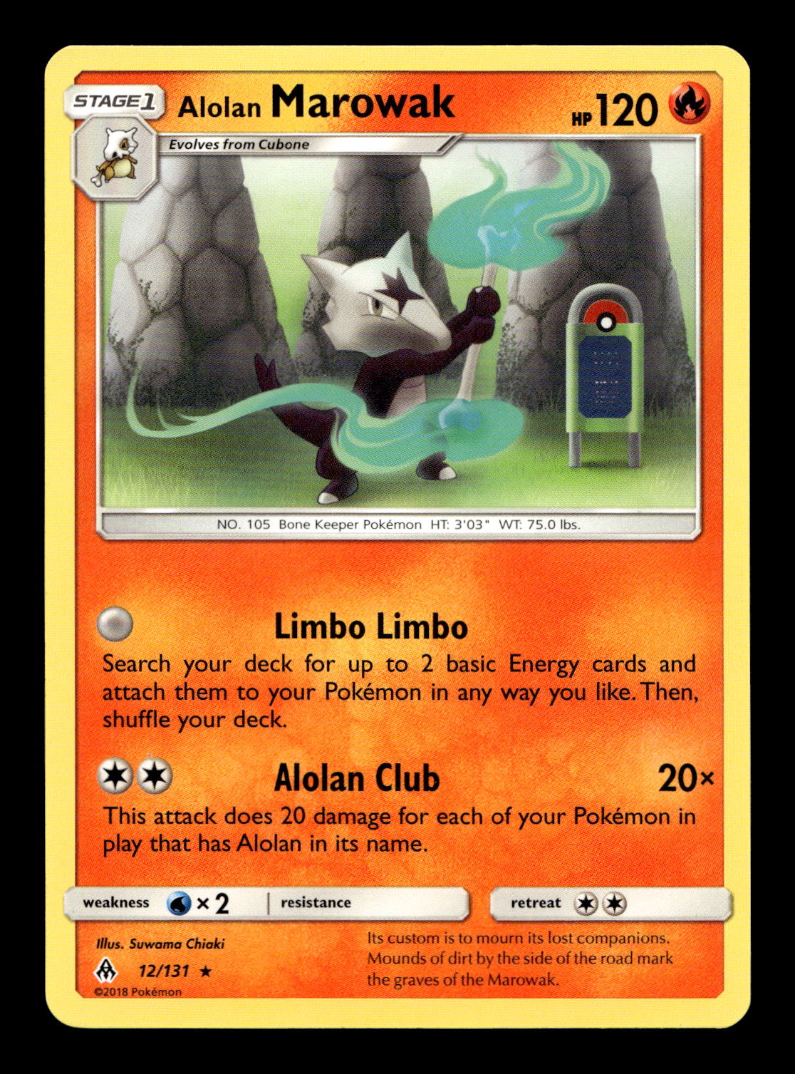 Cubone Marowak Pokemon Card! Rare Holo/Reverse Holo GX EX Choose Your Cards! - Picture 23 of 62