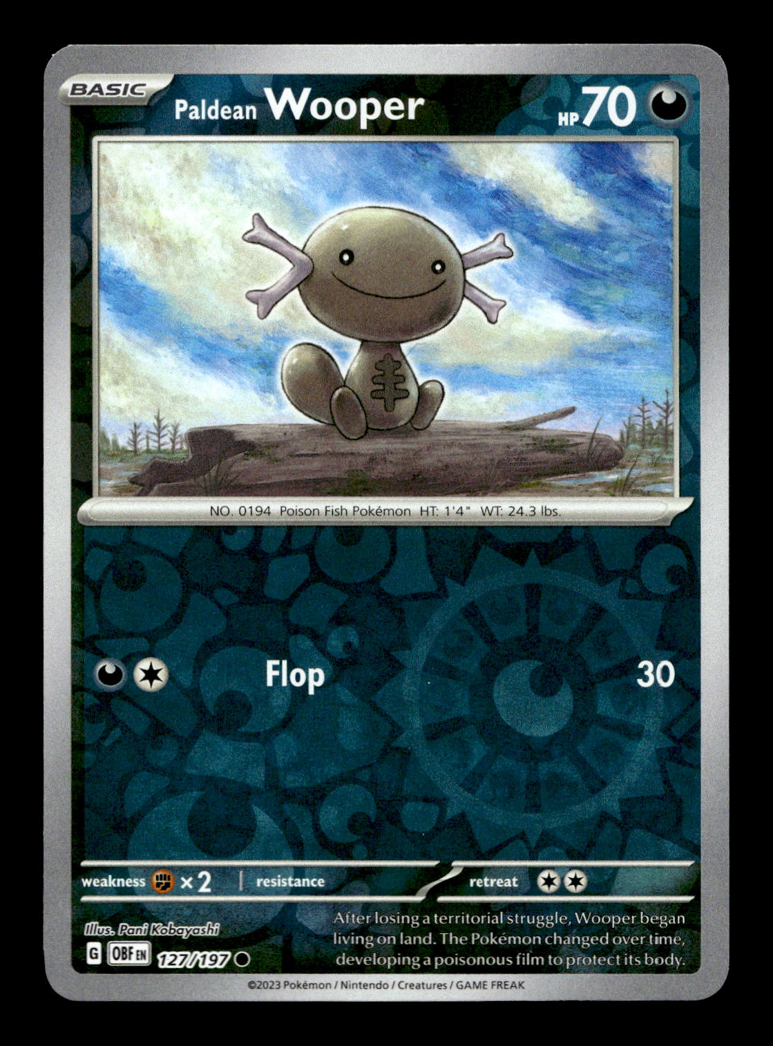 Wooper Quagsire Clodsire Pokemon Card! Holo/Reverse Ex Illustration Rare Cards! - Picture 12 of 59