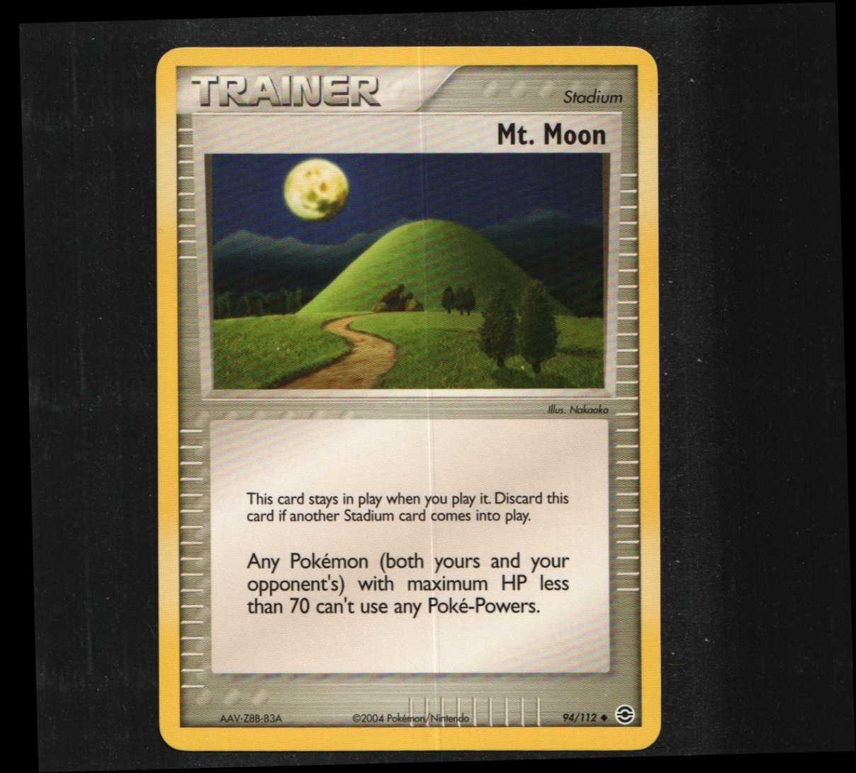 Mt. Moon Normal Uncommon FireRed & LeafGreen 94/112 NM Nakaoka