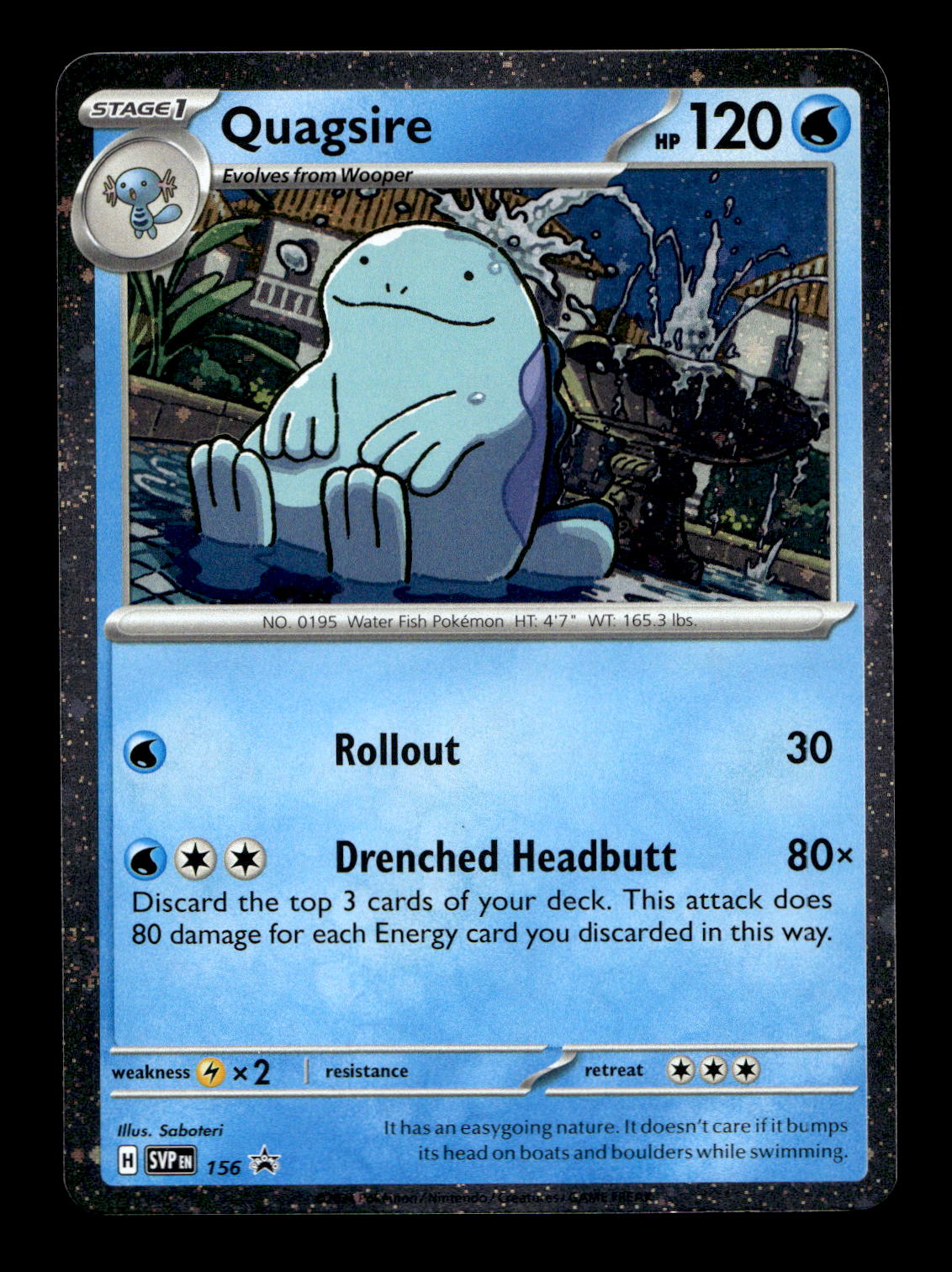 Wooper Quagsire Clodsire Pokemon Card! Holo/Reverse Ex Illustration Rare Cards! - Picture 24 of 59