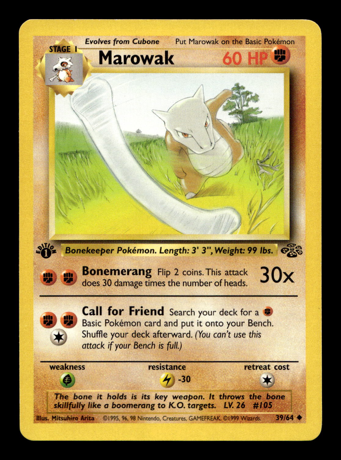 Cubone Marowak Pokemon Card! Rare Holo/Reverse Holo GX EX Choose Your Cards! - Picture 62 of 62