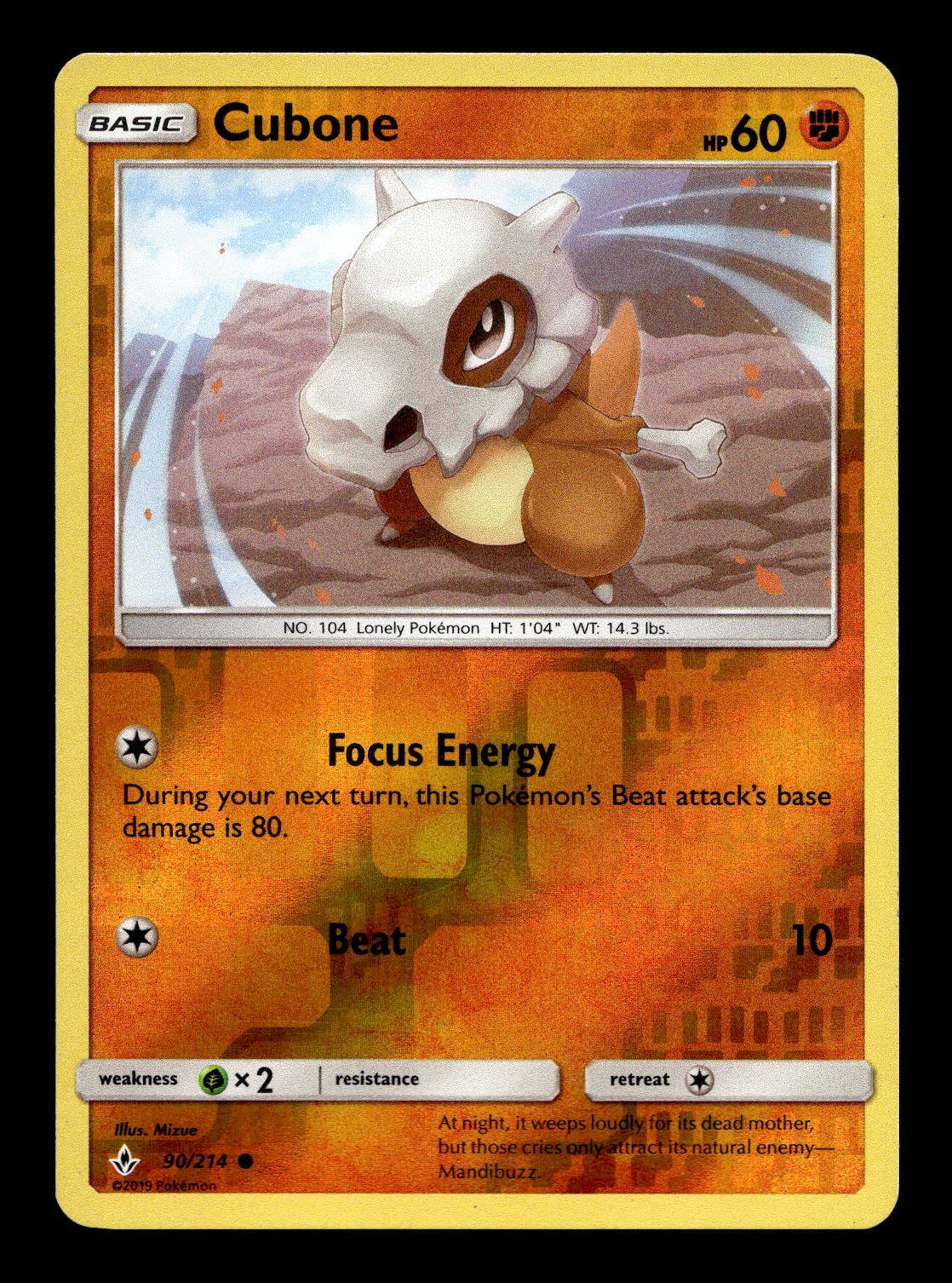Cubone Marowak Pokemon Card! Rare Holo/Reverse Holo GX EX Choose Your Cards! - Picture 26 of 62