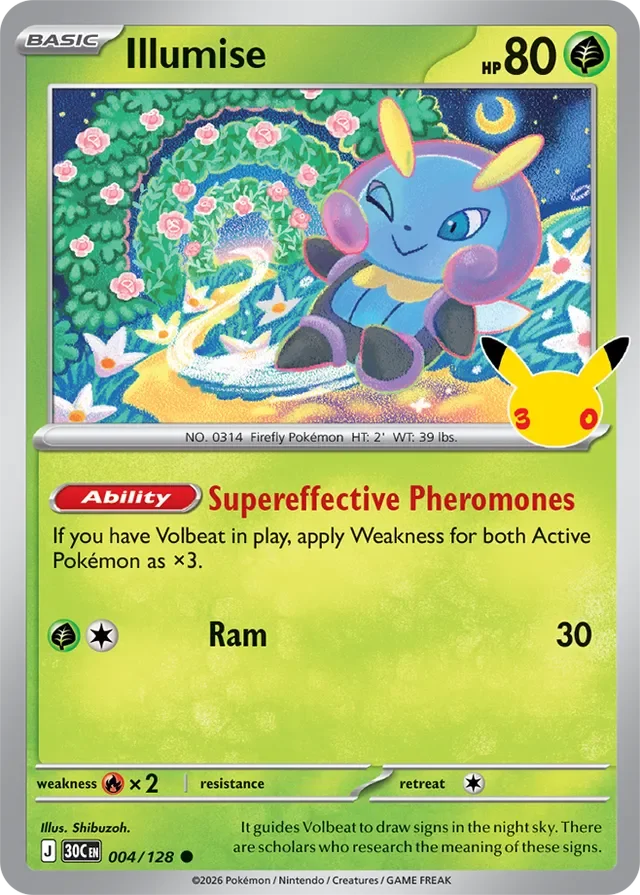 Illumise 4/158 from 30th Celebration
