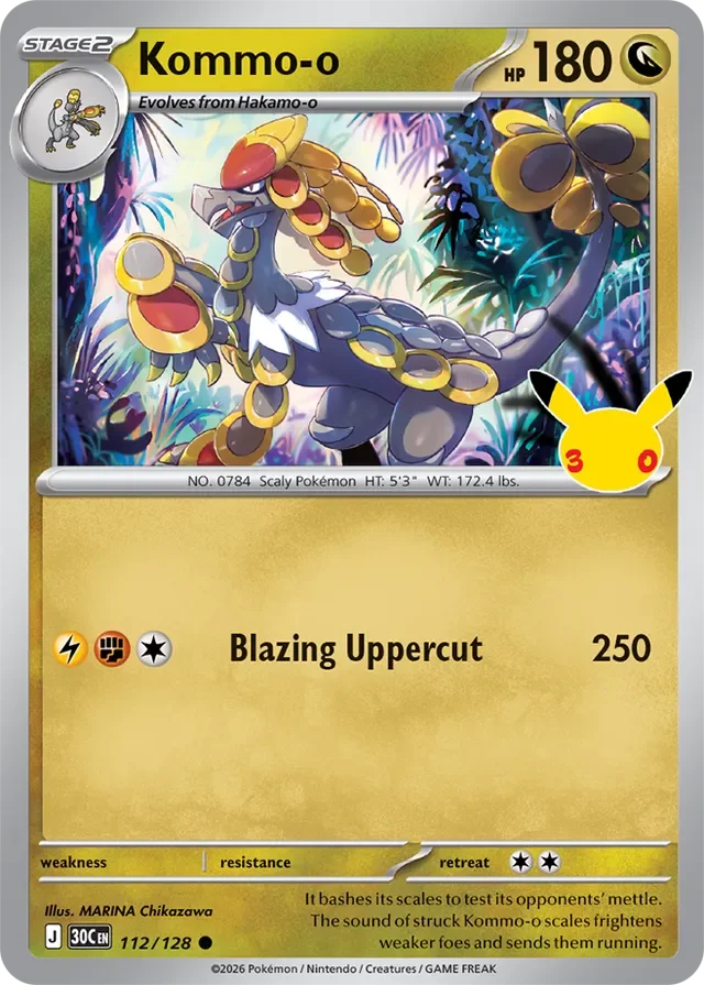 Kommo-o 112/158 from 30th Celebration