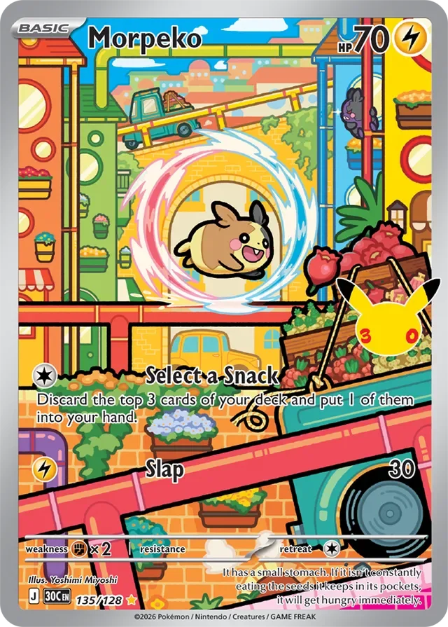 Morpeko 135/158 from 30th Celebration