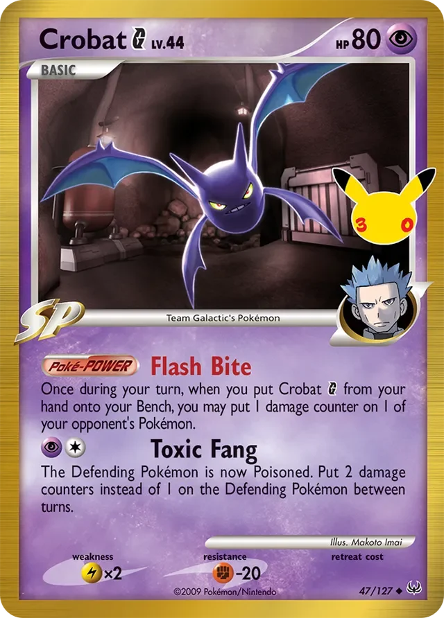 Crobat G 14/30 from 30th Celebration Classic Collection